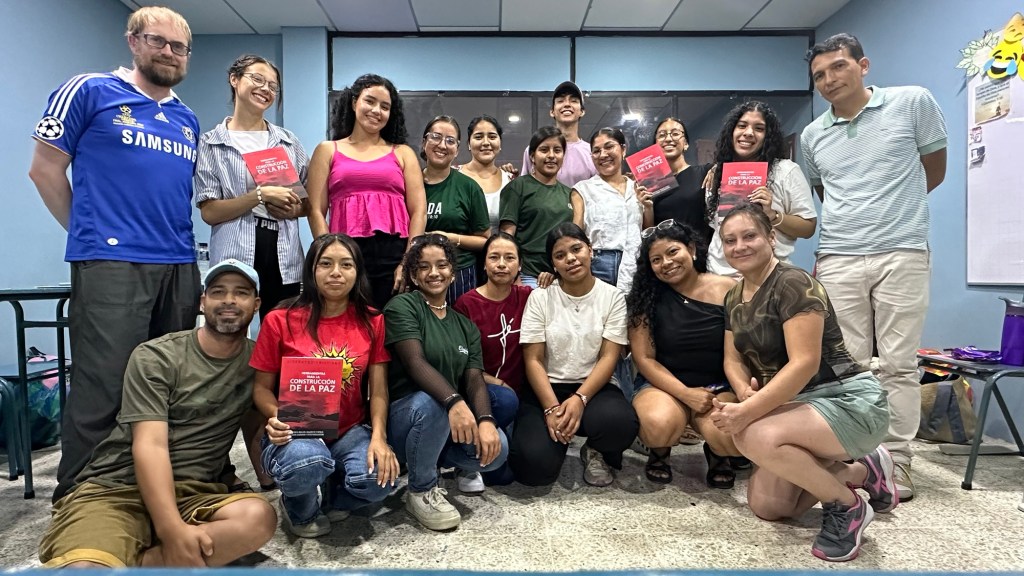 Taller de construcción de paz con jóvenes en&nbsp;Manta